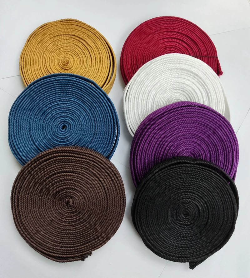 New High Quality Ito Sageo Cord Rope Wrapping Handle Scabbard For Japanese Sword Samurai Katana Tachi Tanto Wakizashi Nodachi