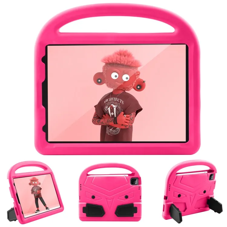 

For iPad Air (2020) / Air (2022) / Pro 11-inch (2022) / (2021) / (2020) Sparrow Style Shockproof Kickstand EVA Table Case - Rose