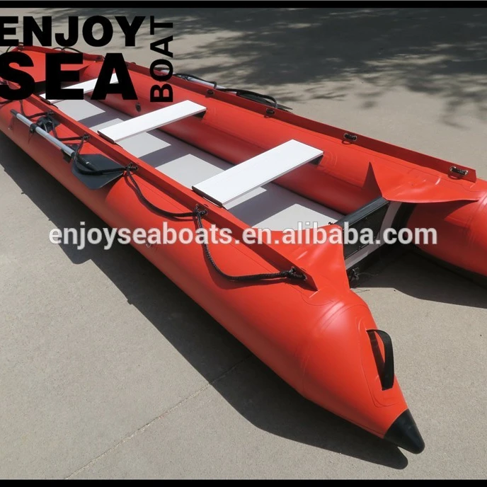 2024 o popular caiaque inflável de PVC de pesca com motor de popa