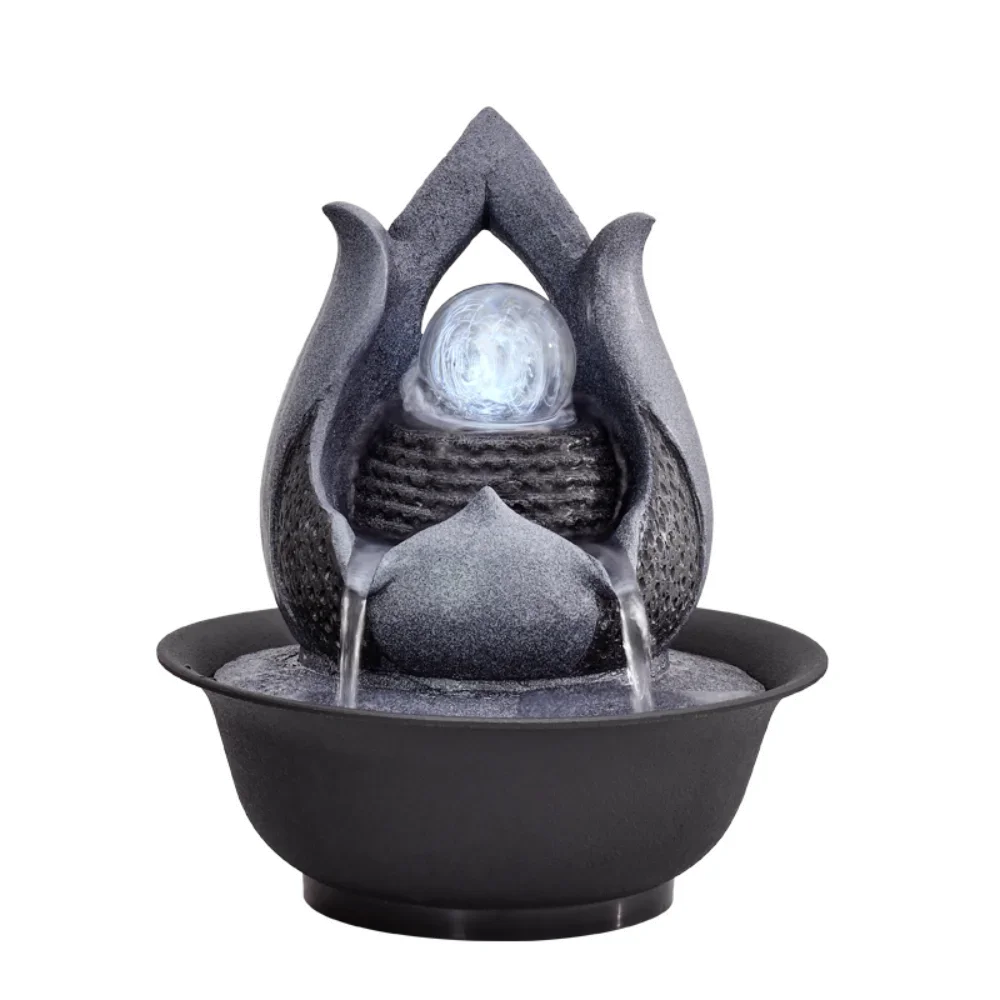 

Creative simple living room lucky circulating water ornaments office fountain landscape