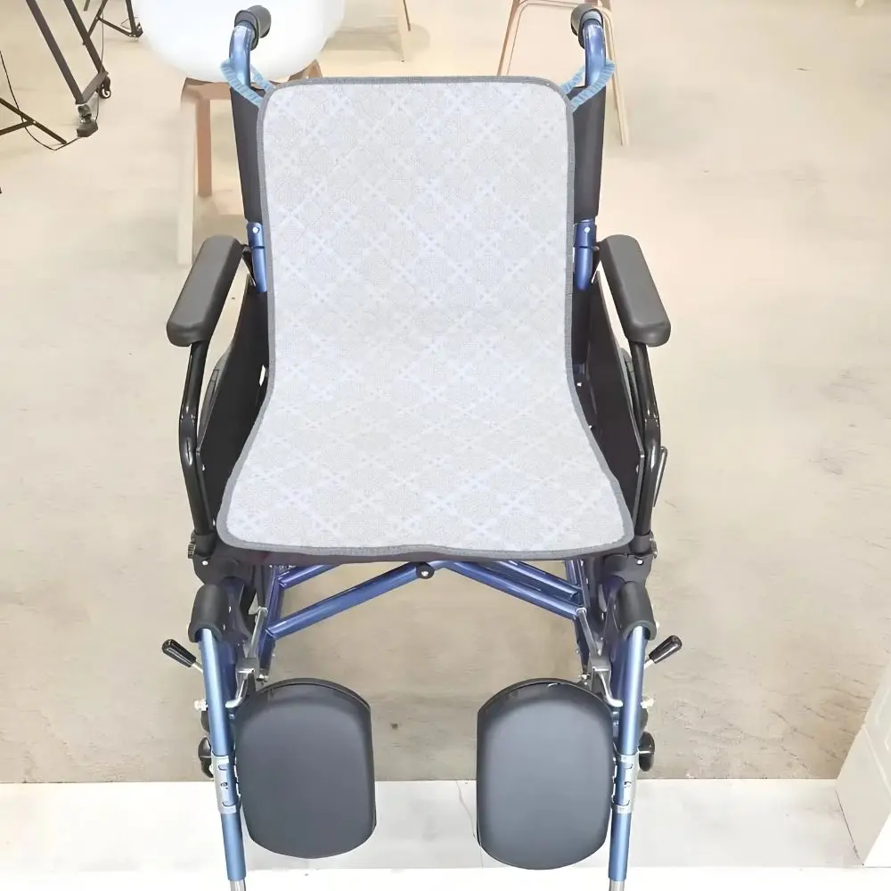 Water Absorbent Wheelchair Seat Cushion Anti-Slip Leakproof Chair Protector Washable Comfortable Wheelchair Incontinence Pad