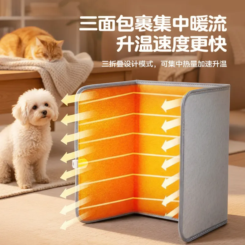 Bird cage insulation cover heats parrot wintering artifacts, winter Xuanfeng warms constant temperature heater