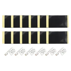 Heating Film Clips Kit Back Daub Sealed Insulation Pastes And Clamps Horizontal/vertical Clips ForElectric Heating Film Heating
