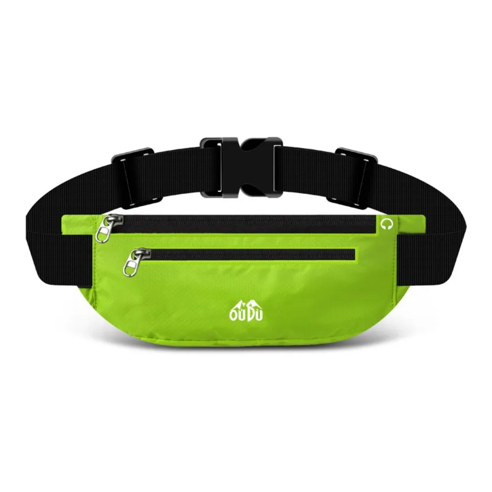 

Ultra-Thin Sport Mobile Waist Bag High Elastic Close Fitting Running Waist Bag Storage Lightweight Sports Phone Bag Men Women