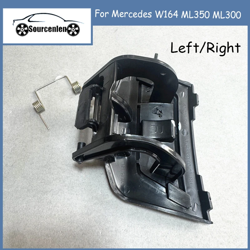 Brand New Front Grille Headlight Cleaner Cover for Mercedes W164 ML350 ML300 1648600108  1648600208