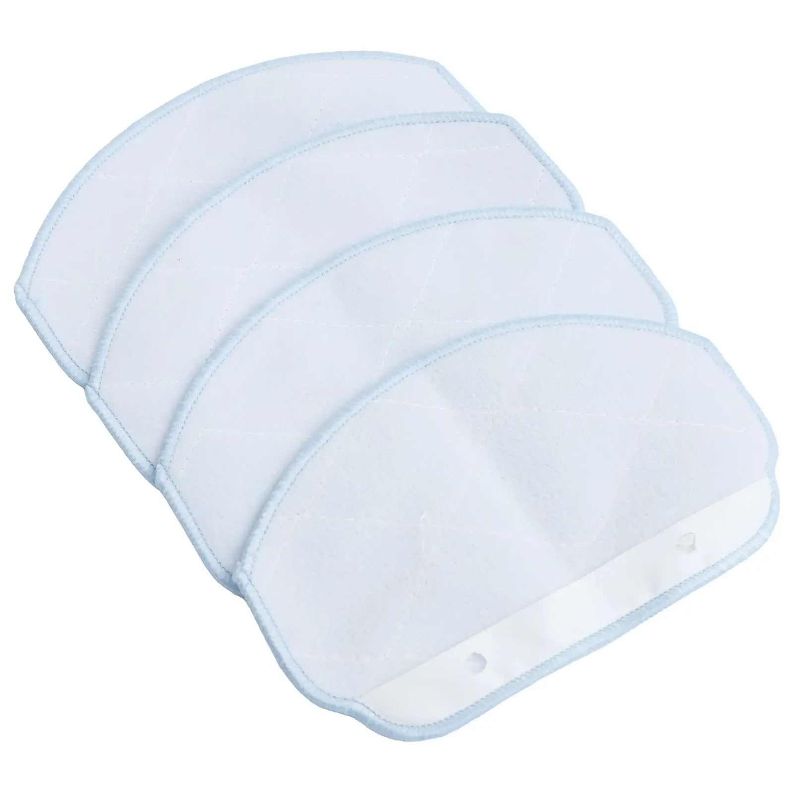 Household Cleaning Robot Vacuum Accessories 4 Pack Mop Cloths For Vacuum Replacement Mop Cloths Sparkling Clean Floors