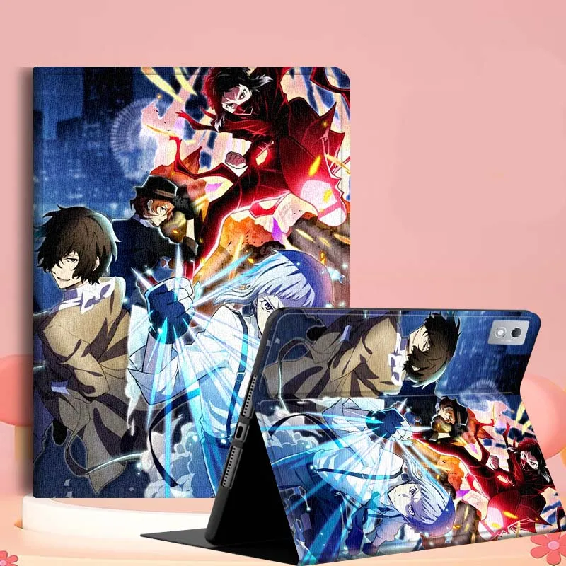 

Bungo Stray Dogs Anime Tablet Case For Xiaoxin Legion Tab Y900 Y700 K10 M10 P11 Pad Pro GT Plus 3rd Gen 4 8.8 11 11.5