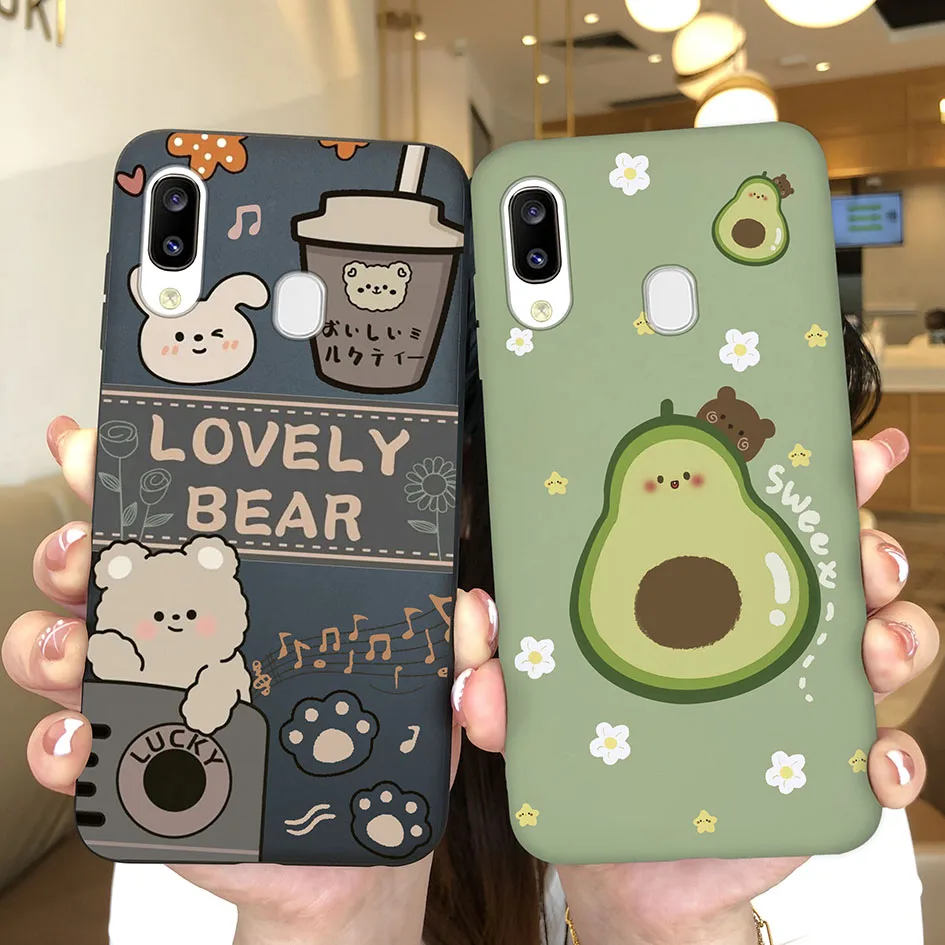 Case For Samsung Galaxy A20 A30 A205 M10s Cute Fashion Astronaut Flower Silicone Cover For Samsung A 20 A 30 A 205 M 10 s Fundas