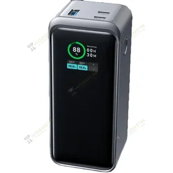 12000mAh large capacity Portable Power Bank Outdoor, Portable, with Screen Display