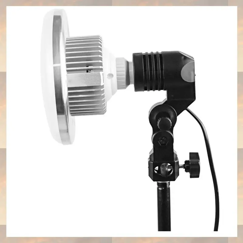 

2025 New-2X Light Lamp Photo Studio E27 Розетка переменного тока для фотографии 1,8 м Кабельный шнур Подставка для лампы с держателем для зонтика Крепление для лампы Вилка стандарта США