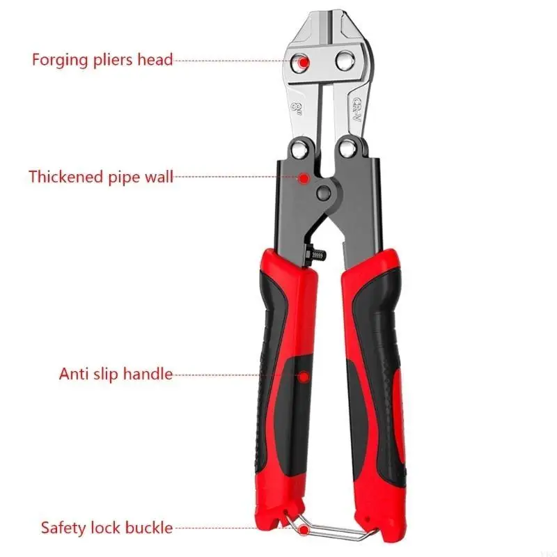 

Multifunctional Mini Bolt Cutter Steel Wire Cutting Pliers for Electrical Tool Y4QC