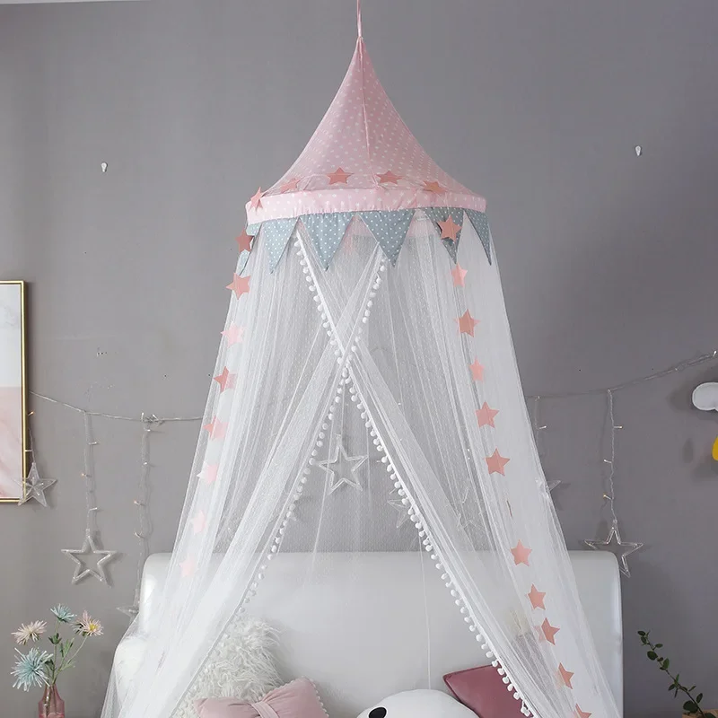 Netting Princess Air Hanging net Star Hanging dome mosquito net Cover Baby full cover household gauze curtain