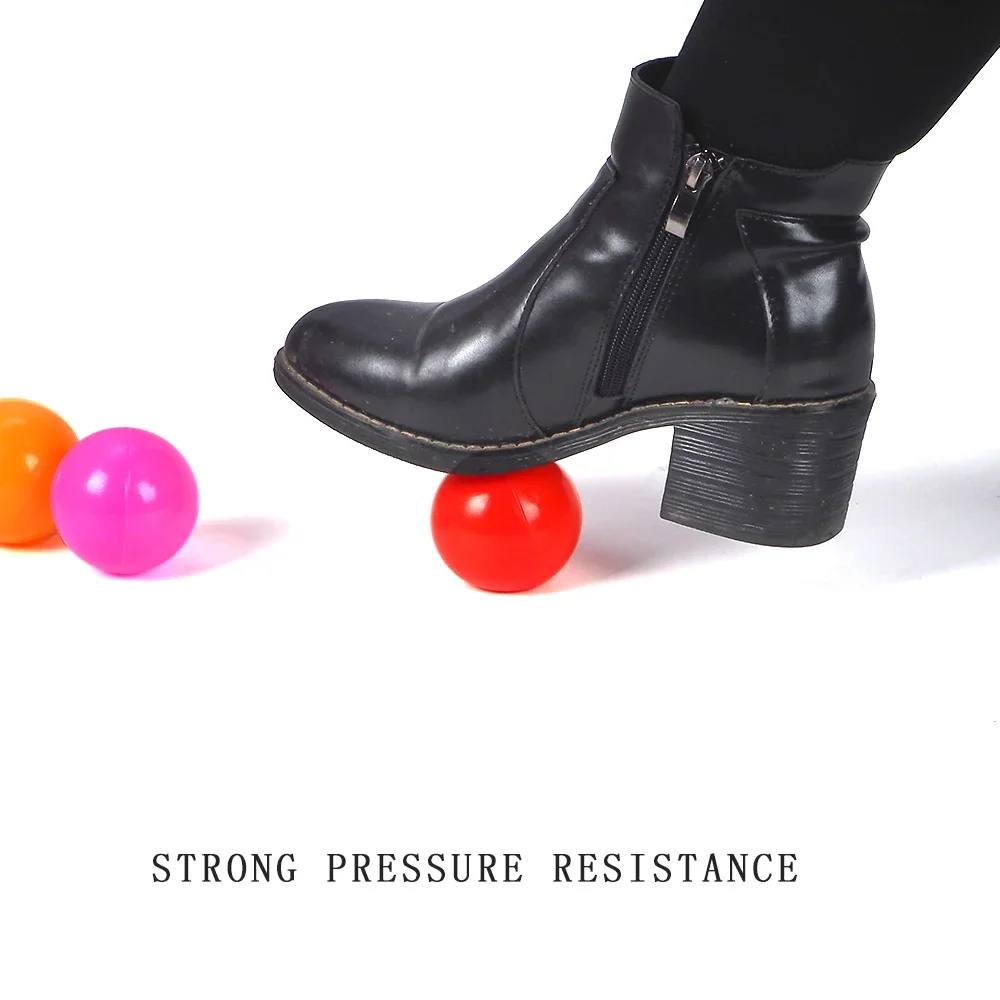 Palla colorata diametro 5,5 cm materiale giocattolo palla oceanica piscina di palline ecologica giocattolo palla tenda per bambini