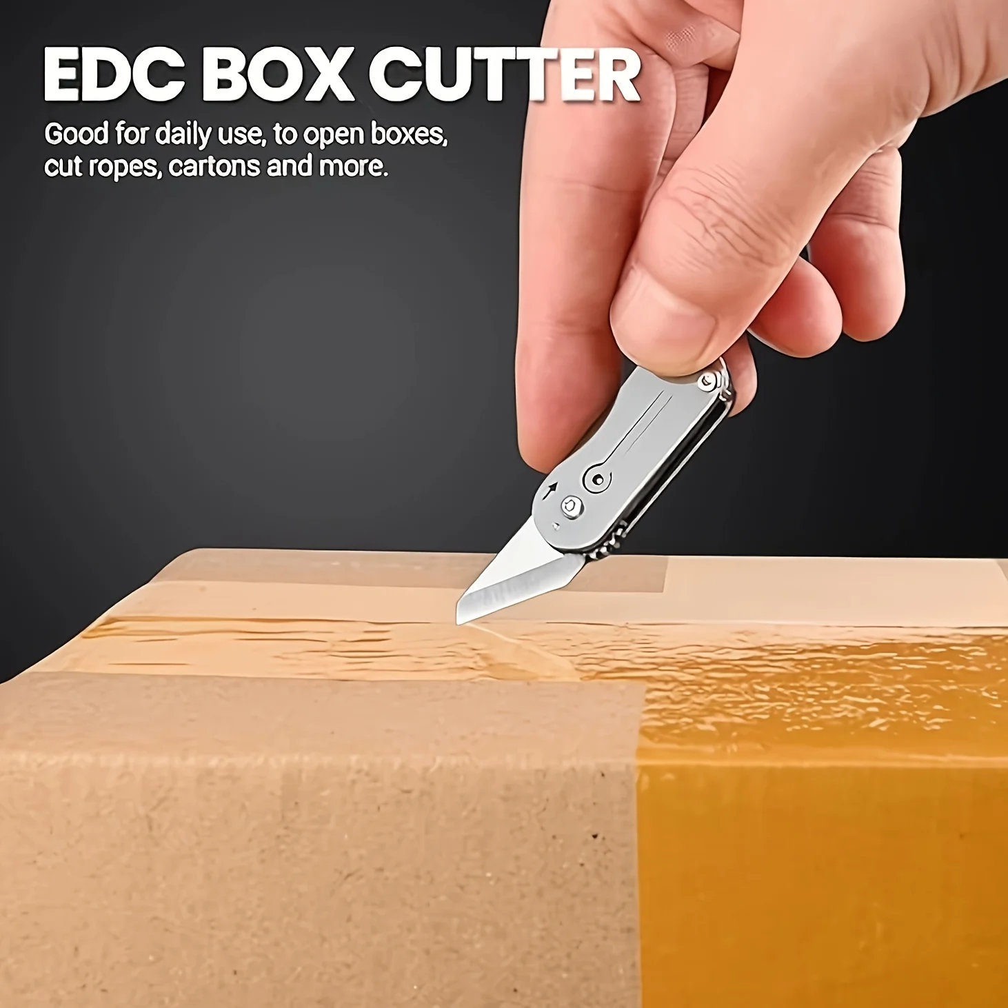 سكين جيب صغير للرجال EDC كل يوم حمل المدمجة للطي السكاكين صندوق القاطع أداة تصميم فريد من نوعه التخييم في الهواء الطلق هدية #1