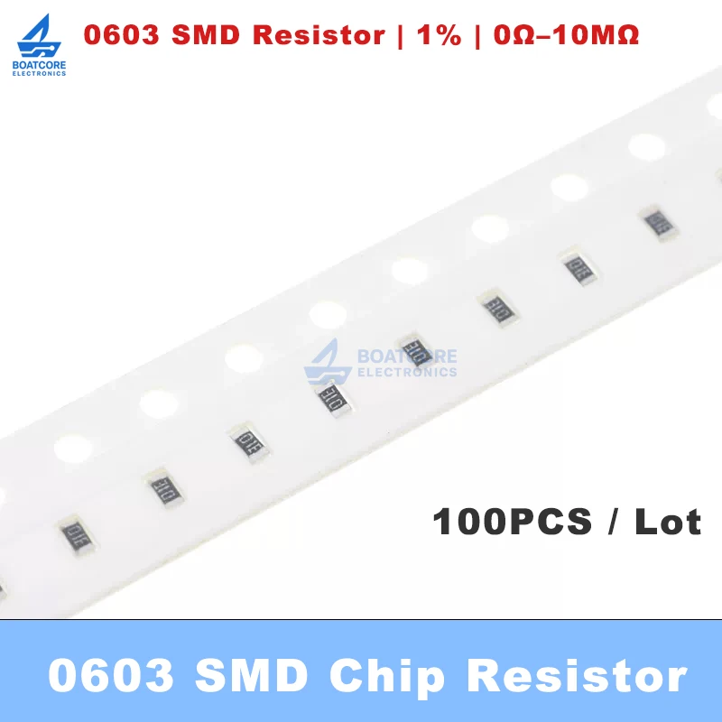 100PCS 0603 1% Smd …