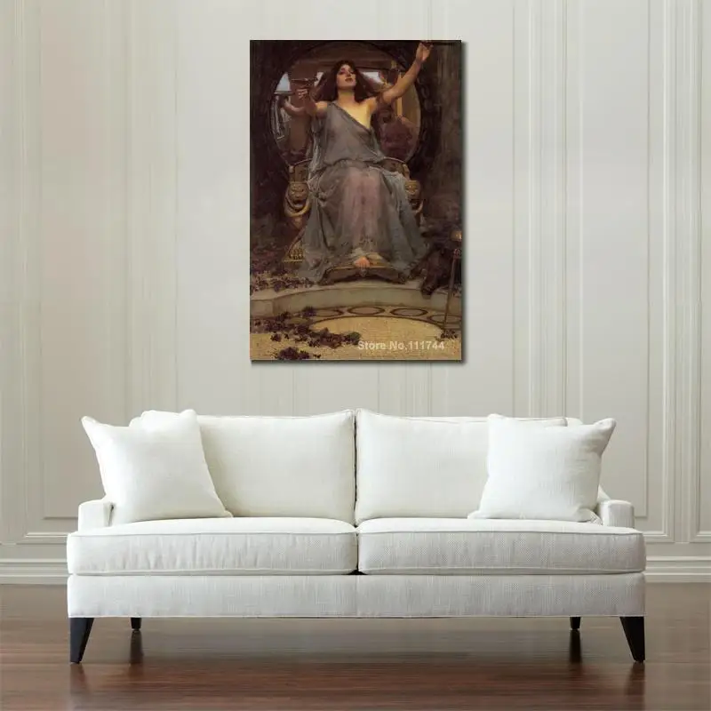 Artwork for Home Circe Offering The Cup to Ulysses John William Waterhouse Paintings Hand Painted High Quality