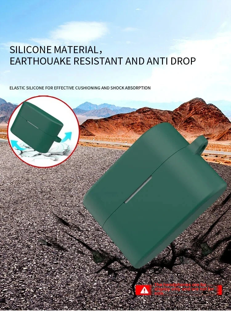 

new model Silicone Protective Case For Sony WF-1000XM6 Earbuds Charging Box Cover Shockproof Dustproof Anti-Lost Accessories