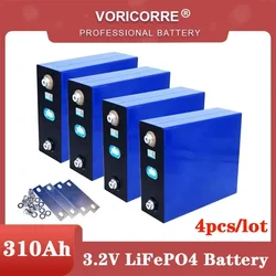 4pcs 3.2v 310Ah 280Ah 135Ah 105Ah 90K Lifepo4 Rechargeable Battery Lithium Iron Phosphate Solar Cell 12v 24v 36v Tax Free