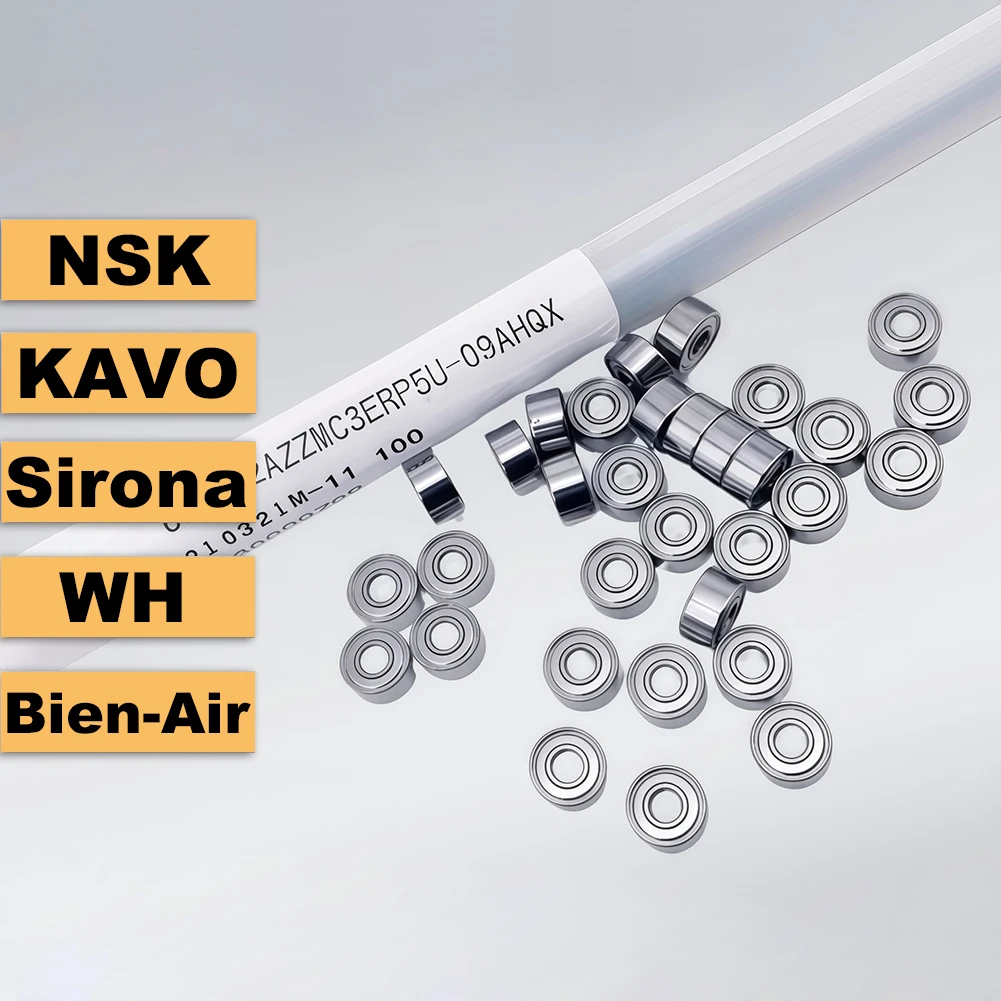 

Wholesale 20Pcs Dental Bearing 2.38mm 2.78mm Sirona Bien-air COXO High Speed Air Turbine Handpiece Ceramic Cartridge Bearing