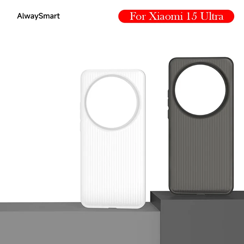 

Оригинальный чехол AlwaySmart для Xiaomi 15 Ultra, задняя крышка с подушкой безопасности