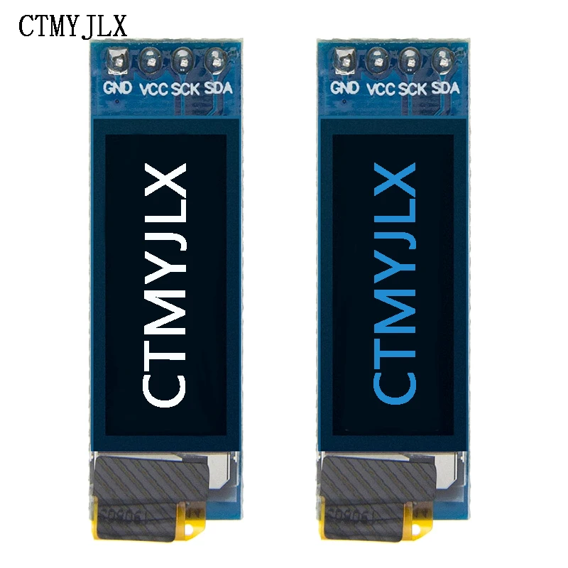 

0.91 inch OLED module 0.91" White/Blue OLED 128X32 OLED LCD LED Display Module 0.91" IIC Communicate LCD Display Board