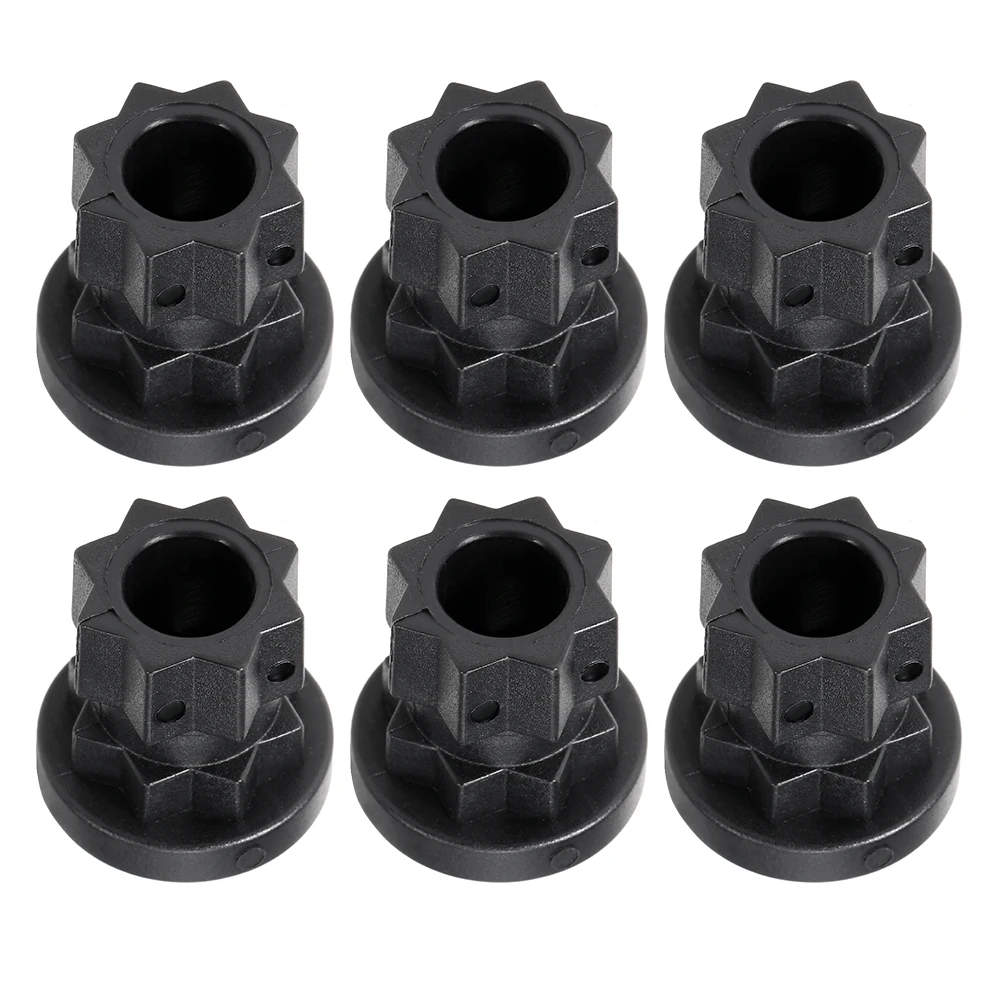 6Pcs Surfing Ram Mount Track Mounting Base Track Gear Adapter Kayak Track Mount for Outdoor Kayak Boat Angler Fishing Rod