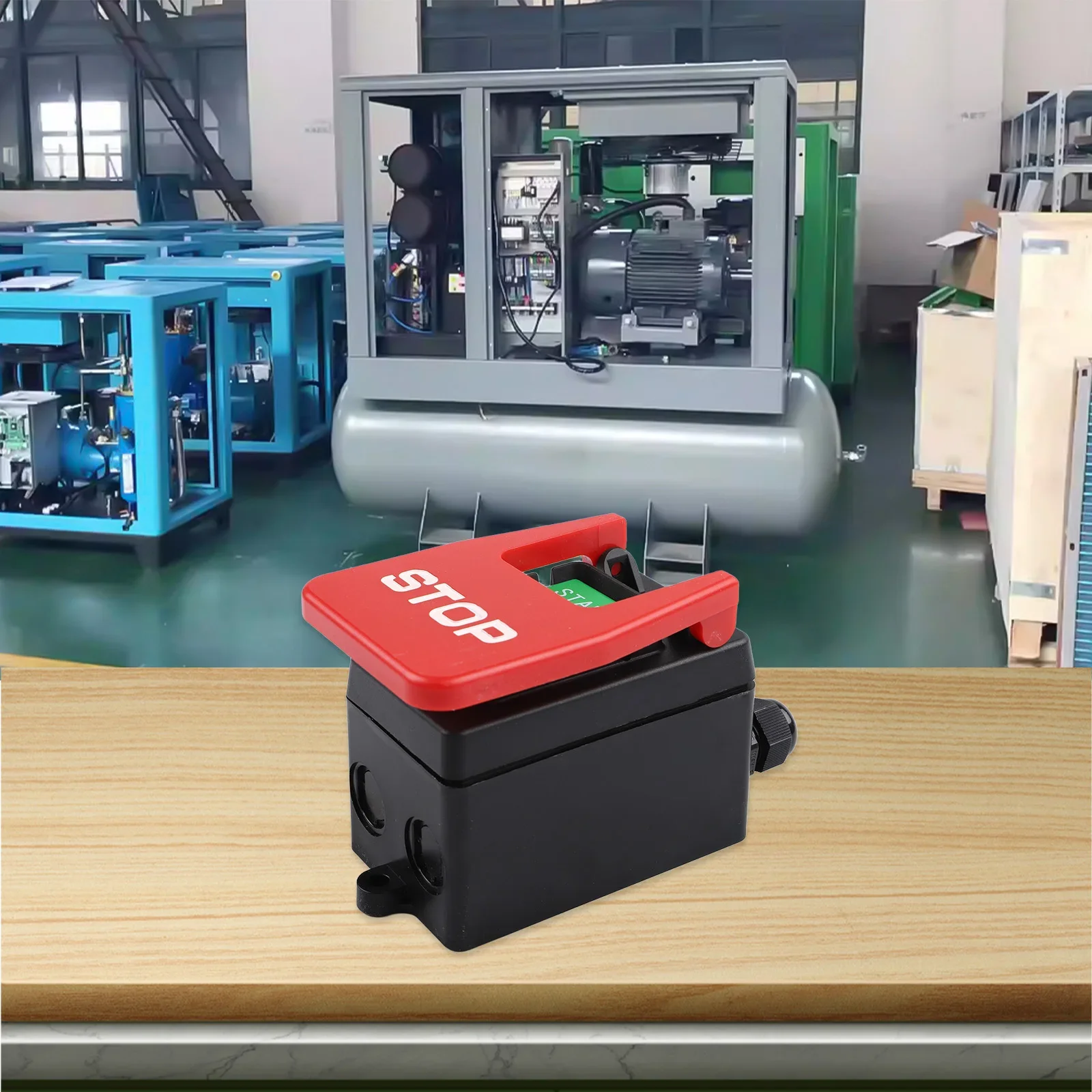 Single Phase 120V 2HP Safety Power Switch For Table Saws And Wood Cutting Machines With Wide Voltage Range 120V 220V 380V