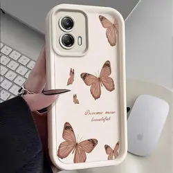 G53 Charming Butterfly New Sky Eye Phone Case For Motorola Moto G53 Shatterproof Camera Protection Moto G53 Soft Back Cover