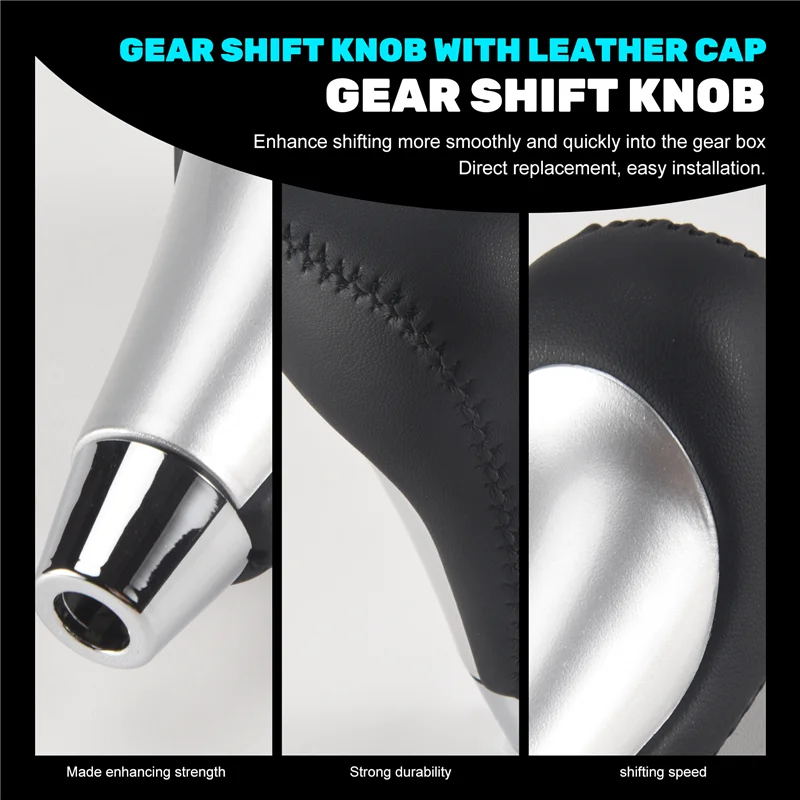 

AEE5-Auto Gear Leather Shift Knob Lever For KIA SORENTO For HYUNDAI Tucson IX35 2010-2014 467202S2009P 467202S200B1