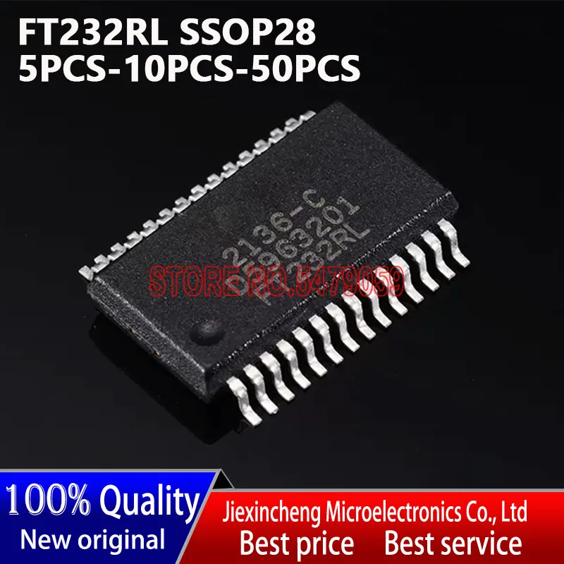 

FT232RL SSOP28 FT232 USB serial port chip New original