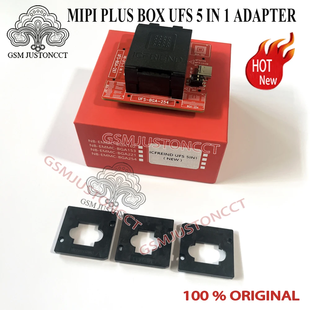 MIPITESTER MiPi Box Max MIPI PLUS UFS 5 IN 1 BGA Repair Adapter