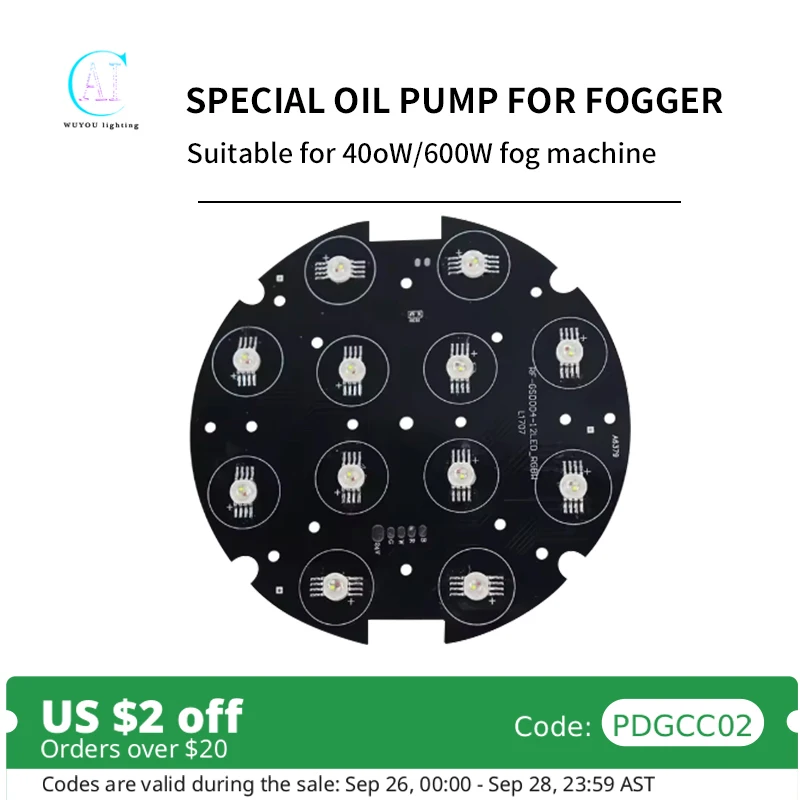 Stage Lighting Repair Parts 12x12w RGBW Moving Head Light Repair Parts DMX12X12W Moving Head Light LED Board