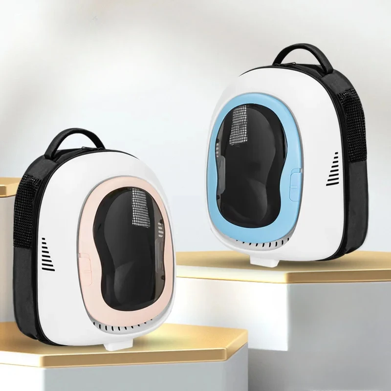 

Transparent Capsule Cat Backpack Breathable Pet Travel Bag Small Animal Backpack for Dogs and Birds