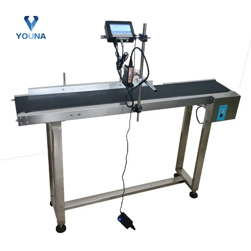 

Automatic Inkjet Printer 12.7mm Bottle Box Number Qr Code Barcode Expiry Date Batch Logo Fast Dry Ink Printing Machine 25.4mm