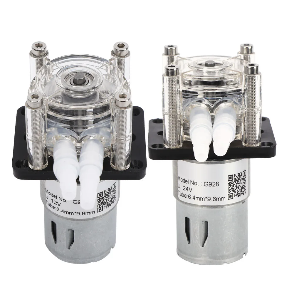 Bomba peristáltica de grande fluxo 12V 24V Bomba dosadora de alta qualidade para laboratório de aquário 500mL/min