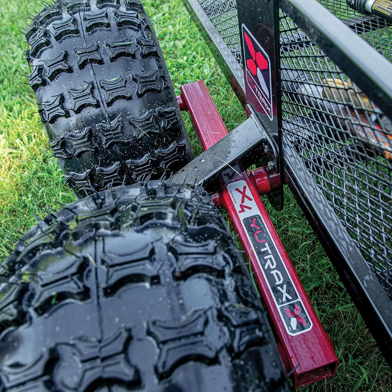 Trail Warrior X4-remolque de alta resistencia UTV/ATV, para uso todoterreno, 1.250 lb de capacidad, TX159