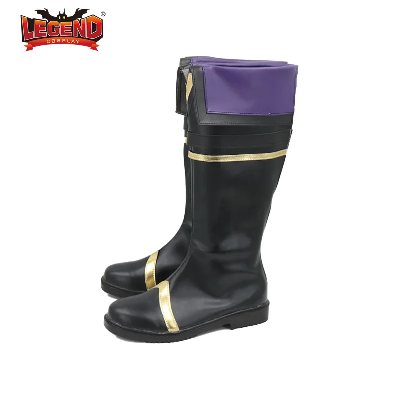 أنيمي سماحة في الظل Cid Kagenou تأثيري أحذية الظل حديقة عالية الكعب أحذية فارس الأحذية اكسسوارات حفلة الهالوين #4