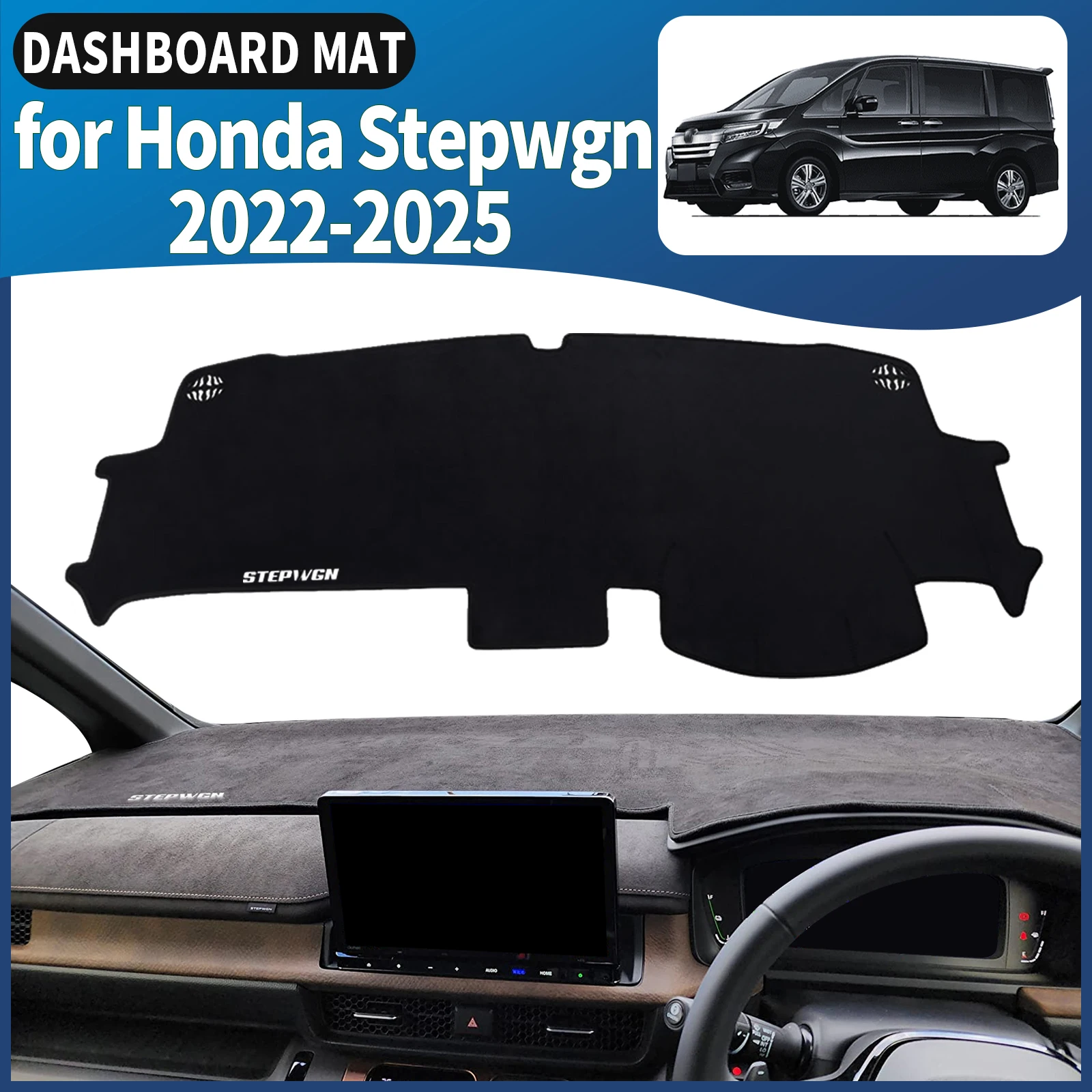 

fit for Honda Stepwgn Spada RP6 RP7 RP8 2022-2025 RHD Dashmat Dashboard Cover Pad DashMat Sunshade Accessories Protective Carpet