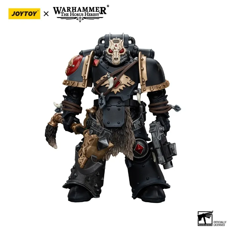 JOYTOY Warhammer 40k 1/18 wszystkie figurki z przegubami przegubowymi Anime 12.1cm wilki kosmiczne śmierć pakiet zabawkowy model wojskowy