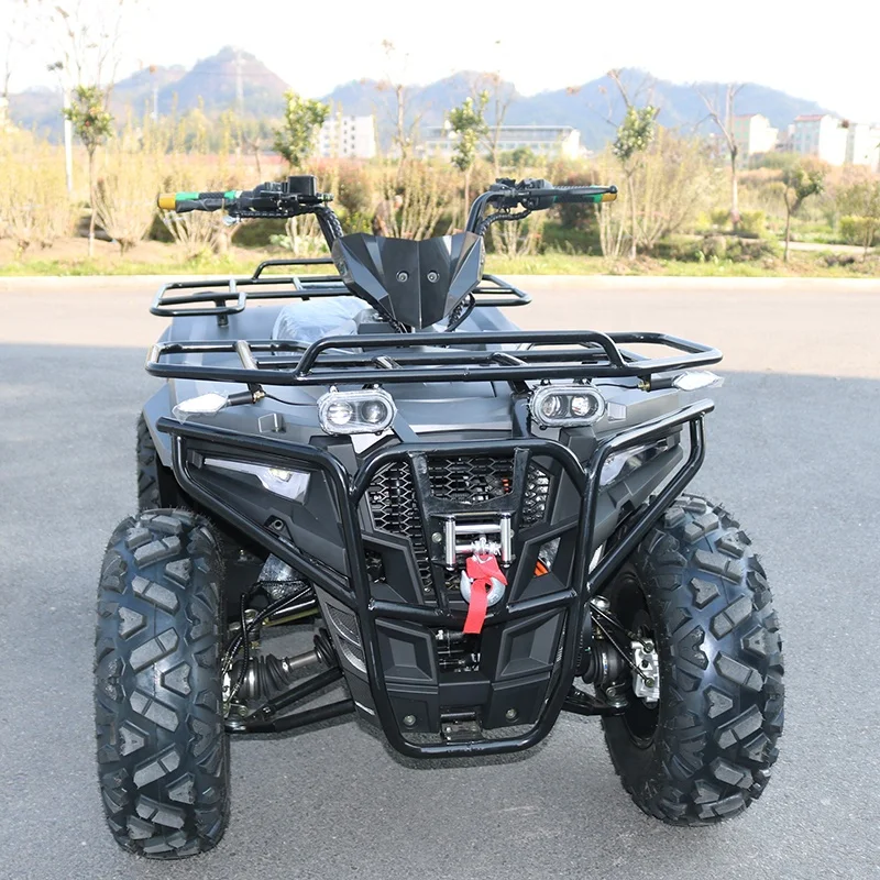 4x4 Electric ATV 10000W, 72V 120AH Lithium Battery, Shaft Drive, Winch Optional, 100Km Range For Adults
