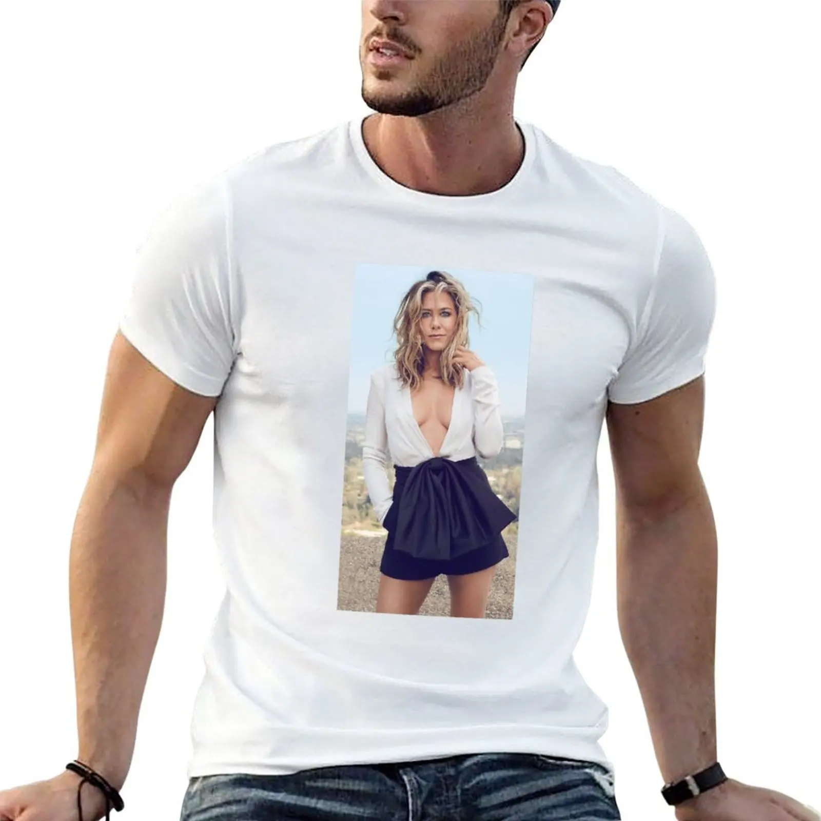 

Jennifer T-Shirt shirts for tshirt man pack man Aniston t white