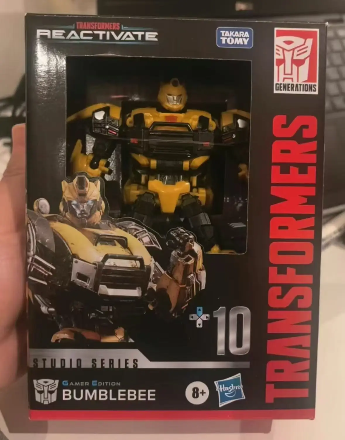 

In Stock Original Hasbro SS Studio Series SS-GE 10 Bumblebee RA D-Level Super Action Figure Articulated Collectible Model for