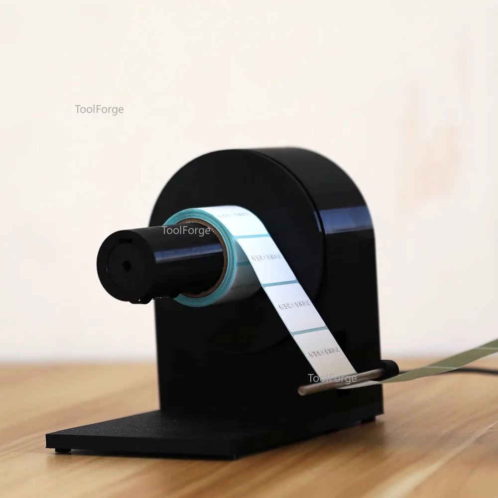 Mini Electric Label Rewinder Micro Barcode Automatic Rewinding Machine