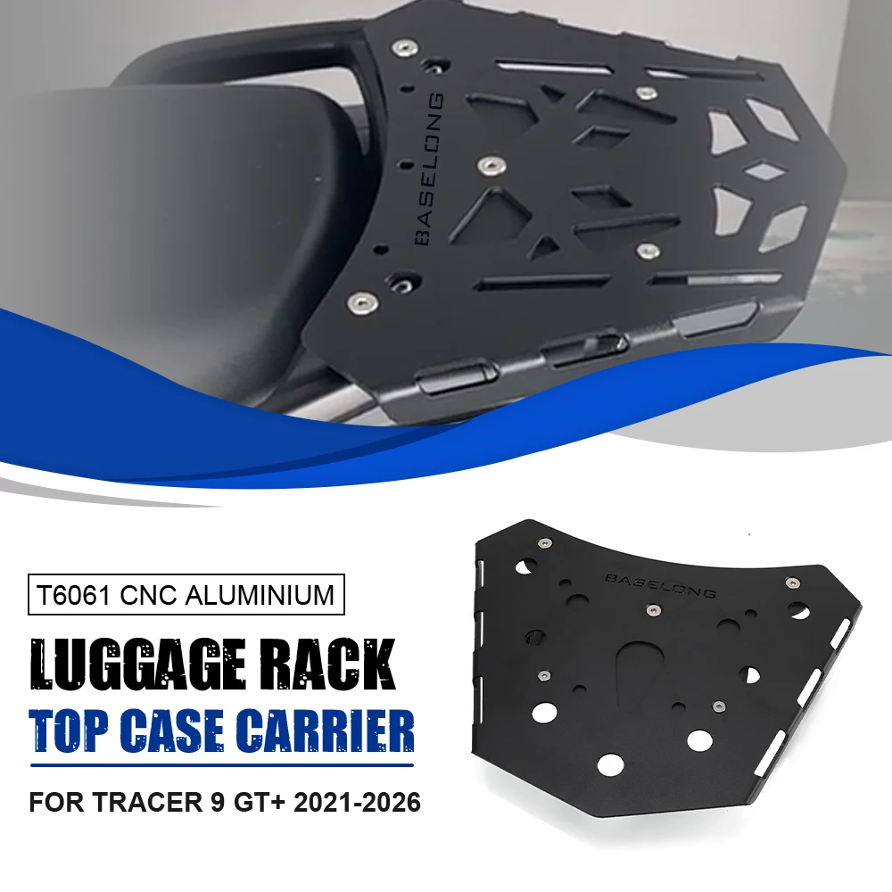 

For Yamaha Tracer 9 GT 2021-2023-2024 Tracer 9 GT+ Accessories Rear Shelf Luggage Rack Carrier Top Case Support Holder Bracket