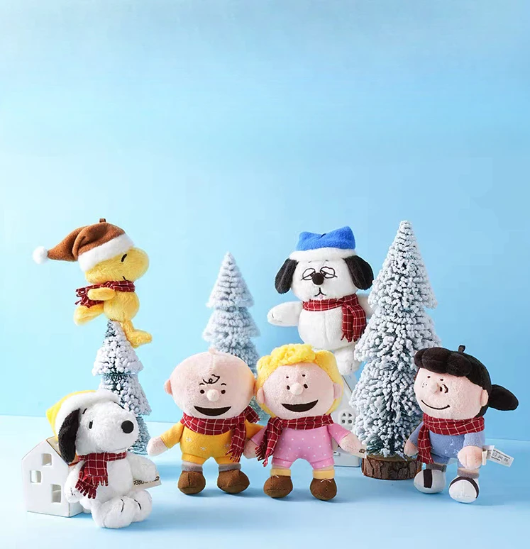 

Snoopy Perfect Winter Series Plush Keychain, Christmas Cozy Cute Keyring for Bag, Soft Stuffed Animal Gift & Collectible