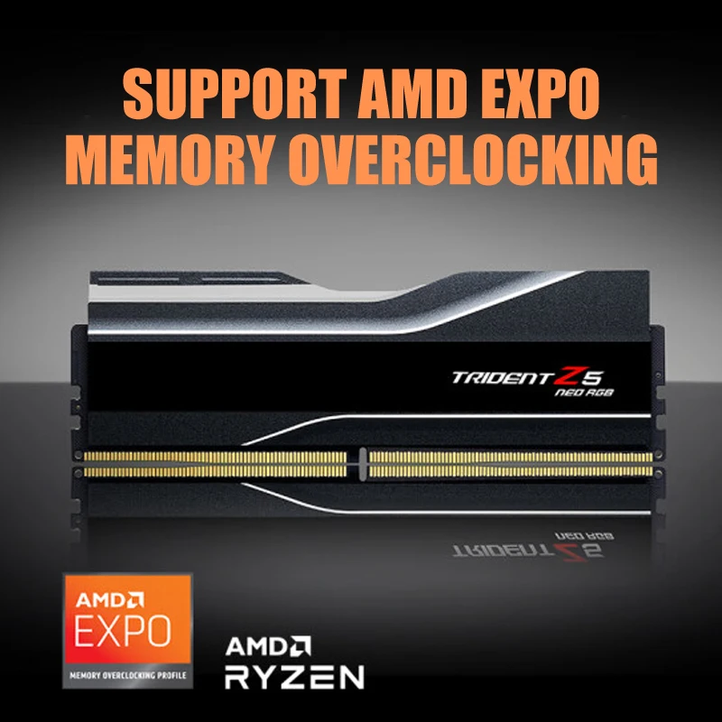メモリー G.SKILL TRIDENT Z5 RGB DDR5-6000 16GB x2 32GB G.Skill DDR5 Trident Z5 RGB 6000MHz CL36 1.35V Dual Channel