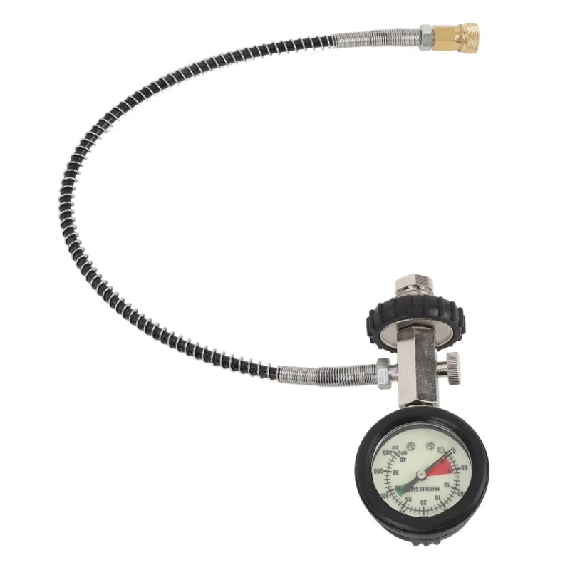 Diving Gas Cylinder Adapter DIN Valve Big Tank To Small Bottles Adapter For Scuba Diving Pressure Measurement