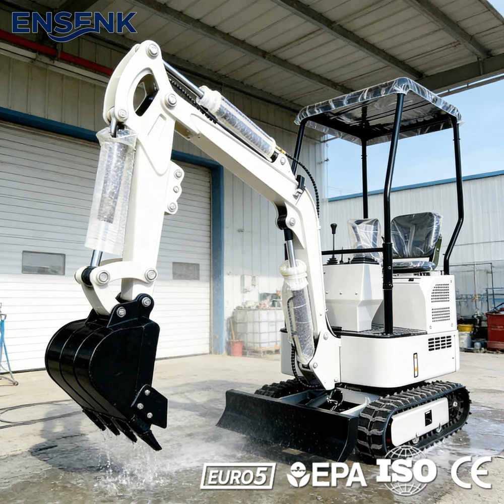 

Мини-экскаватор 3.0 тонны с дизельным двигателем, траншеекопателем и грейферным захватом для строительных и сельскохозяйственных работ (копарка)