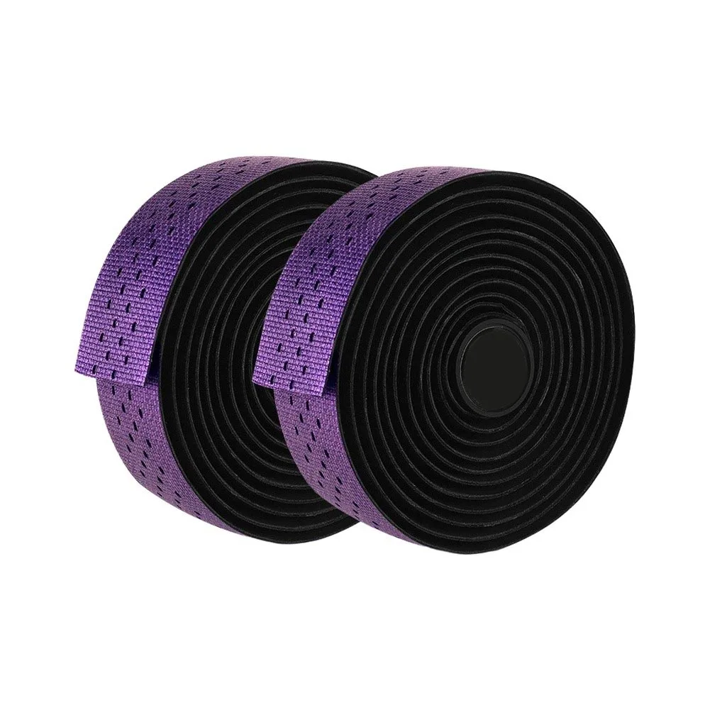Road Bike Handlebar Tape 2.8mm Thick EVA Silicone Blend Multi-color Wrap Tape 213cm Lightweight 38g for Drop Bars