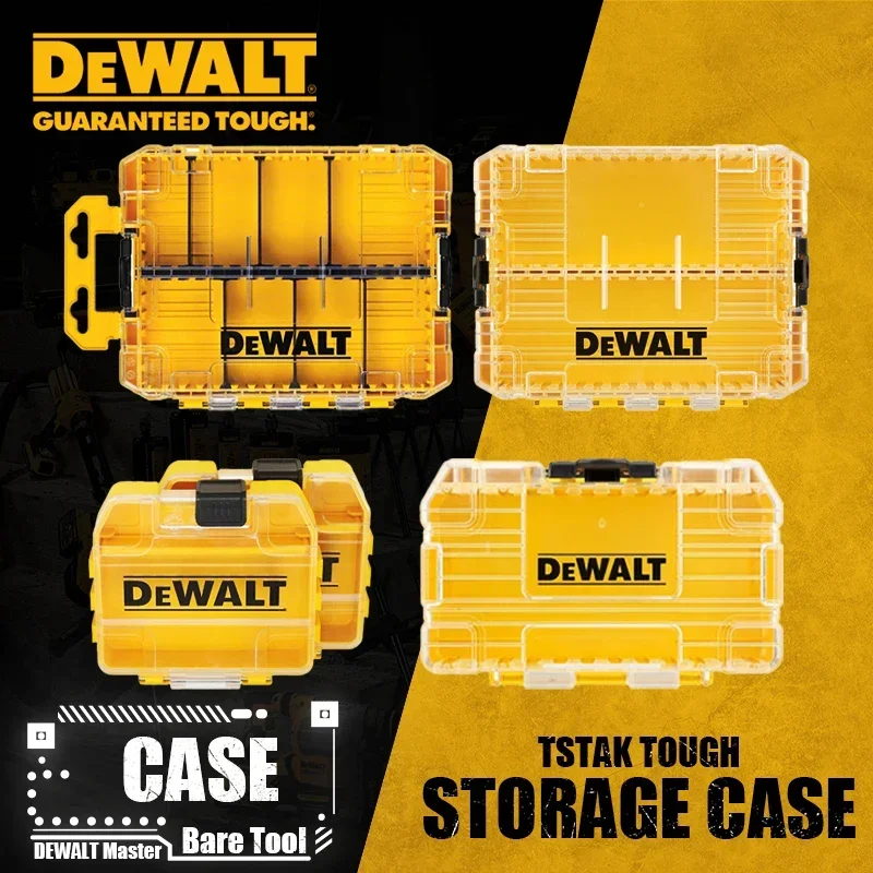 Caso De Armazenamento Resistente DEWALT, Chave De Fenda Bit Peças Caixa De Armazenamento, Acessórios Da Ferramenta Elétrica, DT70800, DT70801,